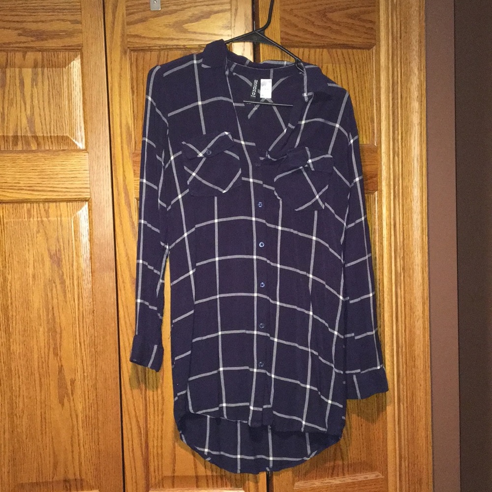 Long Flannel Shirt